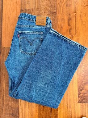 Levi's Premium Low Loose Blue Denim Jeans
